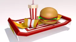 Fast Food 3D model