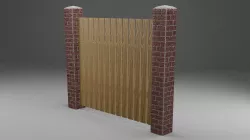Fence 3D model