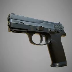 FNP9 Pistol 3D model