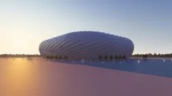 Football Stadium 3D model
