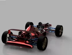 formula car 3D model