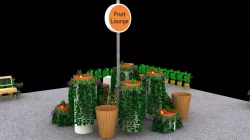 Fruit Stall 3D model