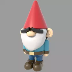 Garden Gnome 3D model