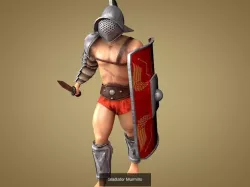 Gladiators 3D Model Collection
