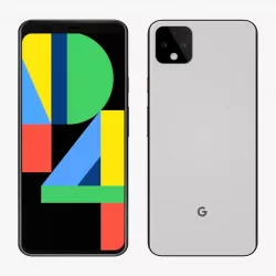 Google Pixel 4 White 3D model