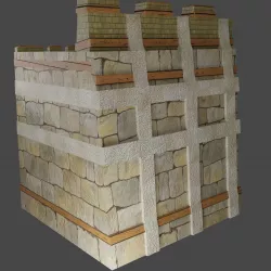 Great Stonewall 01 Low-poly  3D model