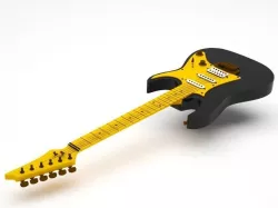 Guitar 3D model
