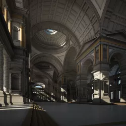 Hall of an Ancient Palace 3D model