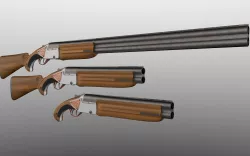Hector Gauge 8  Low-poly  3D model