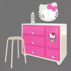 HELLO Kitty dressing table 3D model