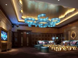 Hotel entertainment KTV bar disco Sing 019 3D model