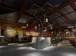 Hotel entertainment KTV bar disco Sing 020 3D model