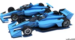 Indycar 2020 - Road and Oval versions 3D model