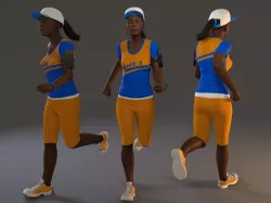 Info Street Female AAM 2130 001 3D model