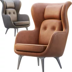 JH1 JH2 Ro Easy Chair 3D model