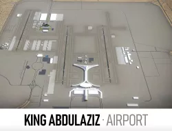 King Abdulaziz International Airport - JED Low-poly  3D model