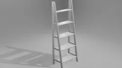 Ladder Shelf  3D model