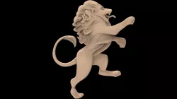 Leo Decor relief 3d stl models for artcam and aspire Programmes 3D model