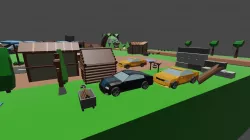 low poly assets  Low-poly  3D model