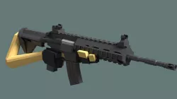 Low Poly FPS Starter Kit Low-poly  3D model