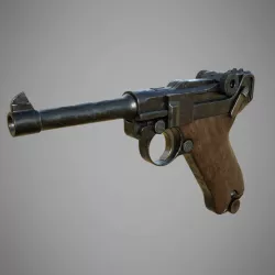 Luger 3D model