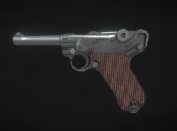 Luger P08 3D model