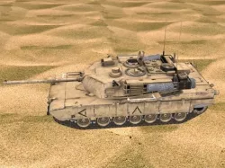 M1 Abrams Battle Tank 3D model