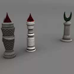 Map Rocks 3D model