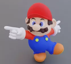 Mario  3D model
