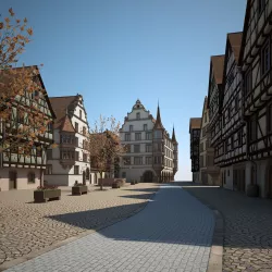 Medieval Village 3D model