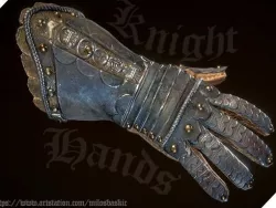 Medieval VR  I  FPS Knight Hands Low-poly  3D model