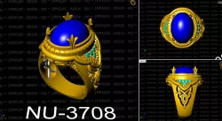 Men Rings 3D model
