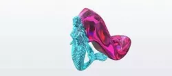 Mermaid Shoe 3D model