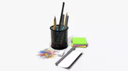 Mesh penholder 3D model