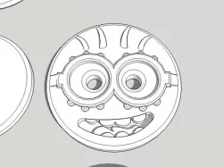Minion Shirt Button