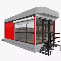 Mobile Pavilion 3D model