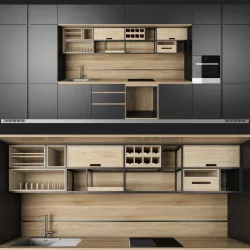 Modern Kitchen 3D model