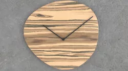 Modern Wood wallclock 3D model