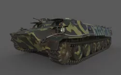 MT-LB Camouflage 3D model