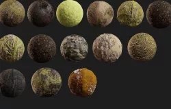 Muddy ground 14 PBR seamless texture Texture