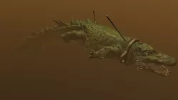 mutant crocodile 3D model