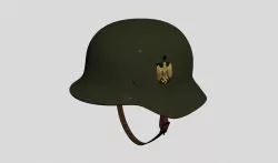 Nazi Helmet Armor 3D model
