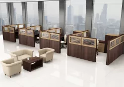 office workstation 3D model