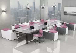 office workstation 3D model