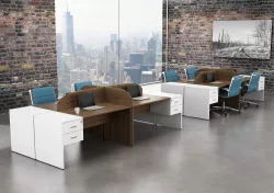 office workstation 3D model