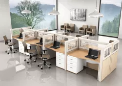 office workstation 3D model