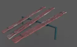 Old See Saw 3D model