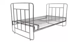 Old style metal bed 3d model 3D model