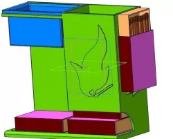 Organazer 3D model