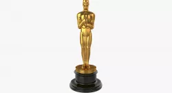 Oscar Trophy 3D model